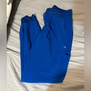 royal blue scrub set - must sell